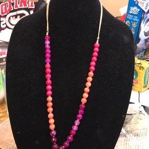 Vera Bradley long semi precious tassel